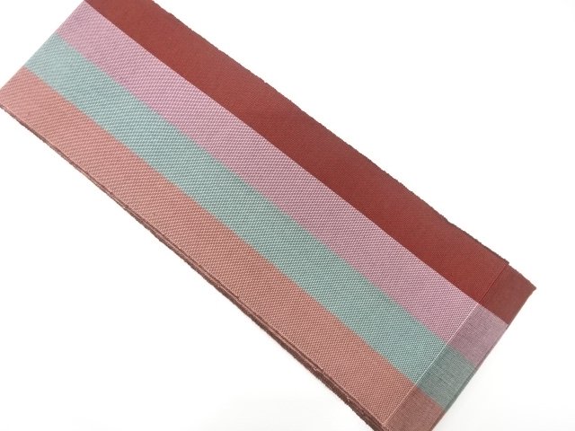 Japanese Kimono / Hanhaba Obi Combined weave